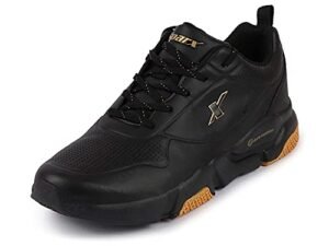 Read more about the article Sparx Men’s Black Golden Running Shoe (SM-661)