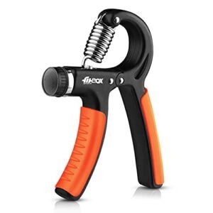 Read more about the article FitBox Sports Adjustable Hand Grip Strengthener, Finger Exerciser, Hand Gripper for Men & Women